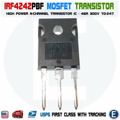 IRFP4242 IRFP4242PBF Mosfet Transistor N-Channel 300V 46A TO-247AC .059 ...