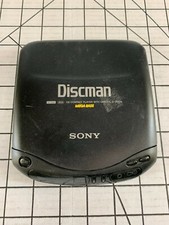 Vintage Sony Portable Discman Walkman CD Player Handheld D-132CK 80s 90s Grunge