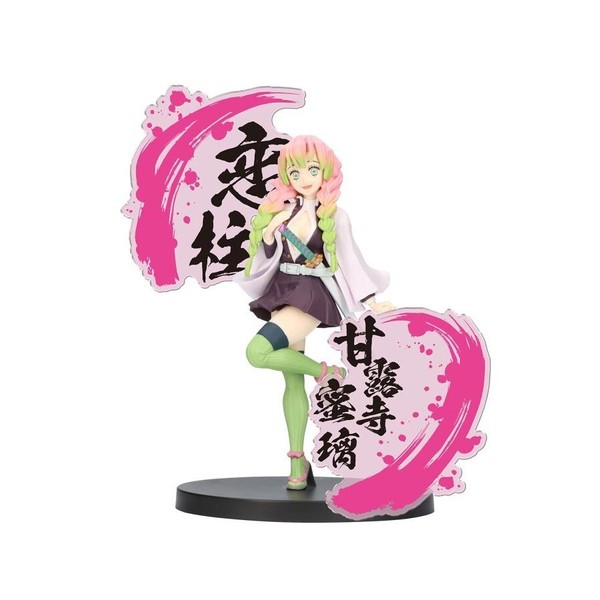 Banpresto Demon Slayer Kimetsu No Yaiba Figur Ex Mitsuri Kanroji Action Figur-image