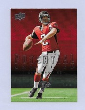 2008 Matt Ryan Upper Deck Potential Unlimited Atlanta Falcons