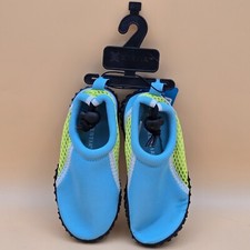 Xertia Swim Shoes Little Kids Size 7/8 Blue And Green NEW
