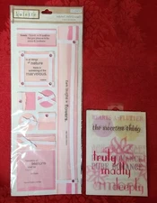 COLORBOK KOLETTE Layered Sentiment NATURE Vellum Love Romance Quotes 11 Sheets +