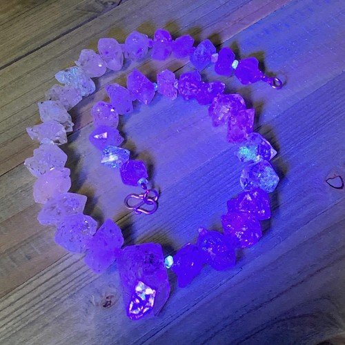 13-33mm, 35 Bds, 106.8g, Natural Terminated Diamond Quartz Beads Strand 16",DQ67 - Picture 9 of 11