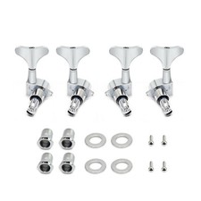 2L 2R Guitar Tuners Tuning Pegs Keys Closed Gear Machine Heads For ibanez Bass