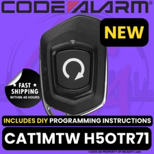 NEW Code Alarm CAT1MTW  2-Way Remote +DIY Programming Guide & Video