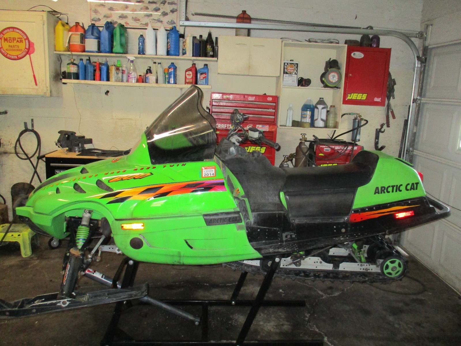 98 Arctic Cat ZR 600 Snowmobile Exhaust Can Muffler 500 Z 99 00 01 ? eBay