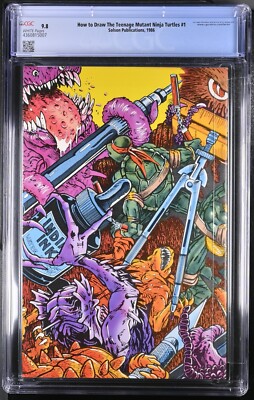 How to Draw TEENAGE MUTANT NINJA TURTLES #1 Solson 1986 Eastman