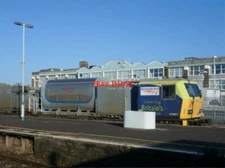 PHOTO  (2) NETWORK RAIL MPV DR98917 AT HOVE STATION NETWORK RAIL MULTI-PURPOSE V