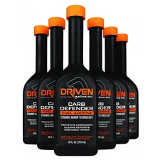 Driven Racing Oil Carb Defender Gasoline Fuel Additive 10oz Bottle 6pk 70040