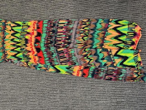 Ella Moss Striped Ikat Maxi Beautiful Dress Sz Large - Picture 2 of 5