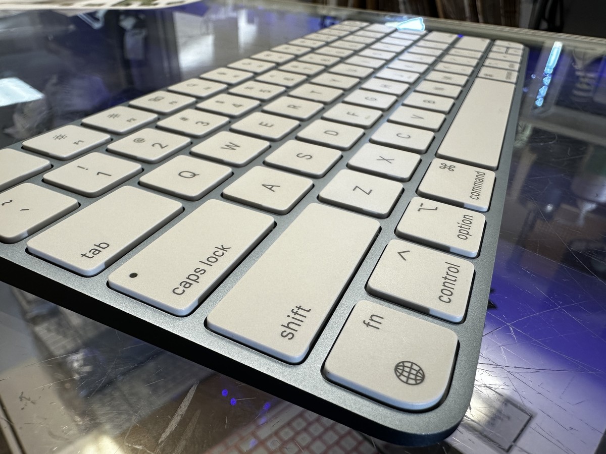 Apple Magic Keyboard ブルー A2449 日本語配列 iMac Magic Keyboard 用 対応 - MDM(透明, A3118/A2449 (JIS