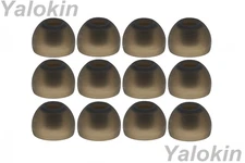 12pcs Eartips for Raycon Everyday & Fitness -Medium Soft Washable Earbuds (TRSB)