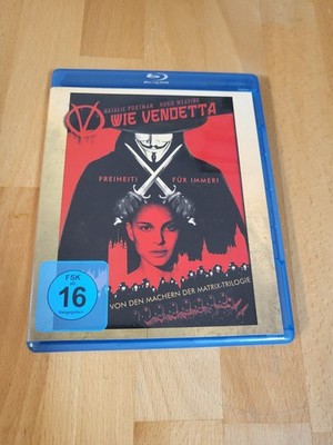 V WIE VENDETTA  - Blu-ray -Natalie Portman, Hugo Weaving, Stephen Rea, John Hurt