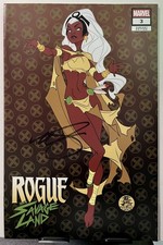 ROGUE THE SAVAGE LAND #3 STORM SIGNED BY MARK BROOKS MARVEL COMICS C2E2 W/COA