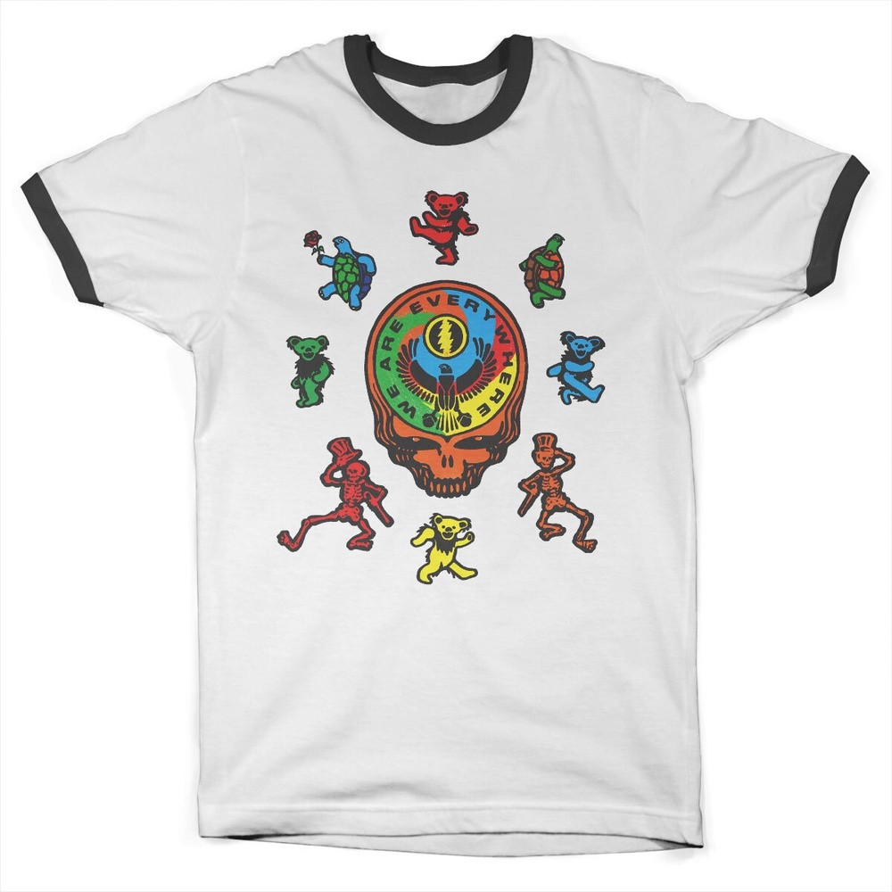 Grateful Dead T-Shirt Dead Egyptian Ringer Tee WMX-51-GD001-DTF901