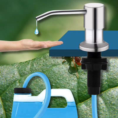 #ad #ad Soap Dispenser For Kitchen Sink with 47quot; Extension Tube Kit Brushed Nickel $32.49