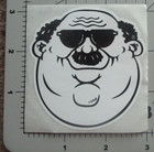 FAT HEAD'S Head Hunter IPA white head STICKER decal craft beer brewery brewing M