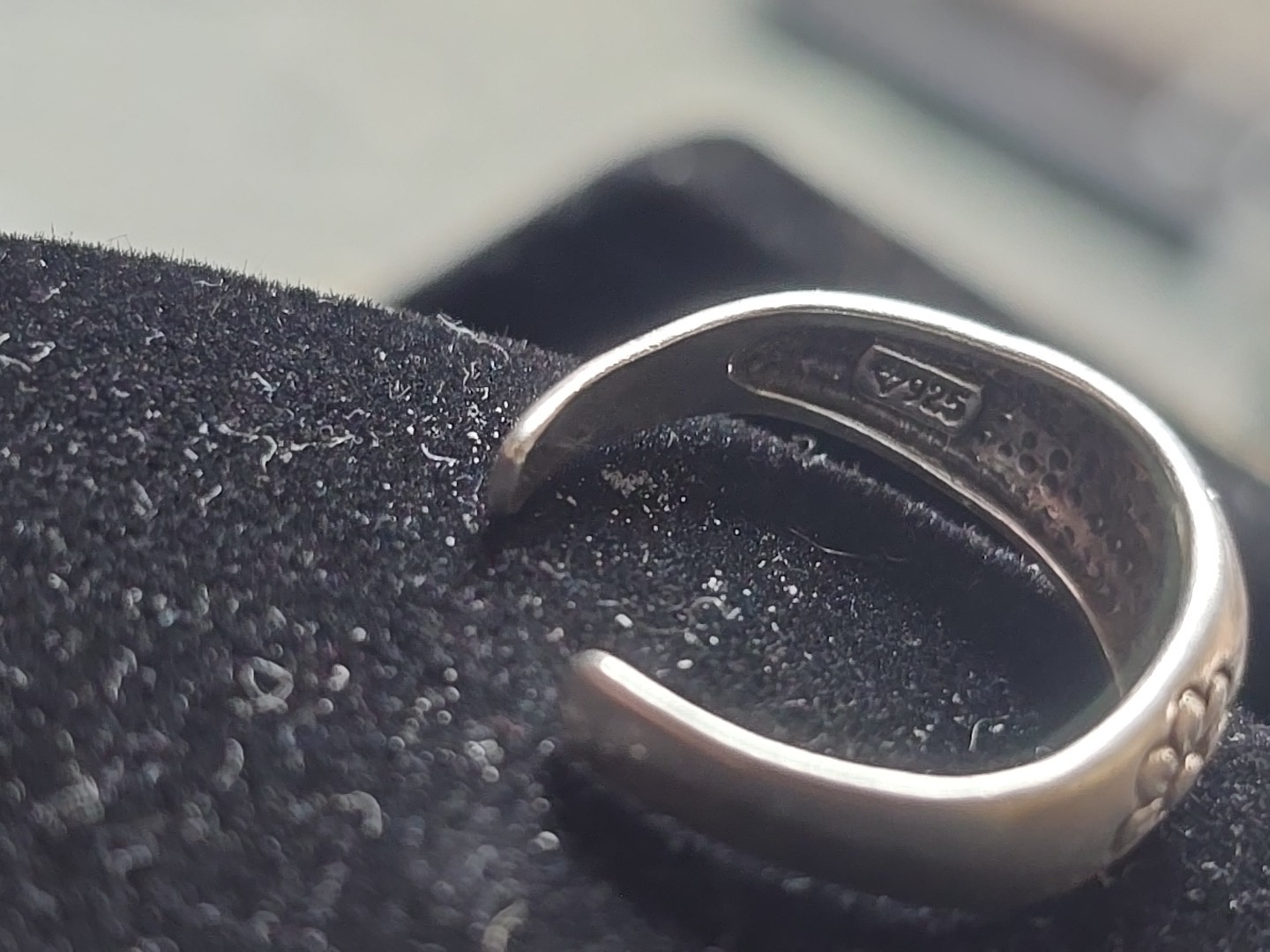 Sterling Silver Flower Toe Ring Adjustable Size 4… - image 3