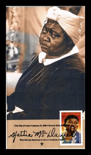 US COVER HATTIE MCDANIEL ACTRESS BLACK HERITAGE FIRST DAY ISSUE
