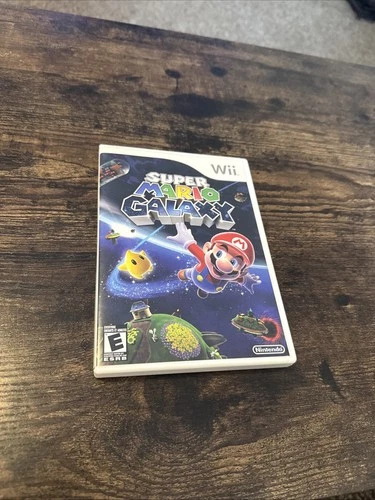 Super Mario Galaxy (2007) Nintendo Wii  Action Classic Complete VGC CIB