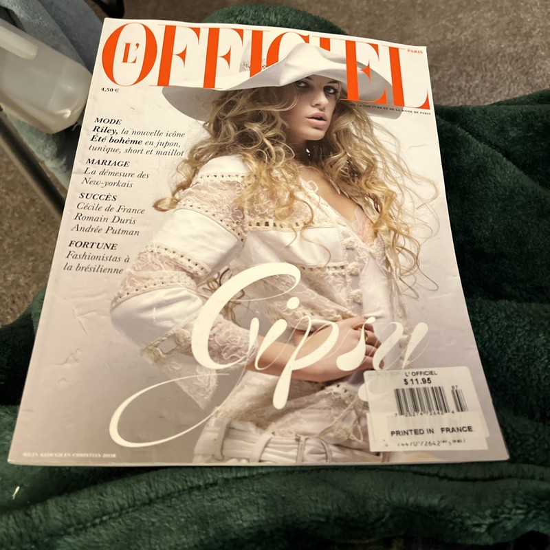 L'OFFICIEL PARIS  MAGAZINE June 2005