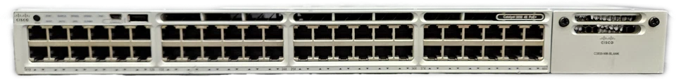 Cisco WS-C3850-12X48U 48-Port Gig UPOE (No Power Supply) - Image 2 of 4