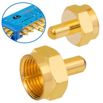 10x F Abschlußwiderstand Endwiderstand Wiederstand Multischalter LNB Dose 75 Ohm