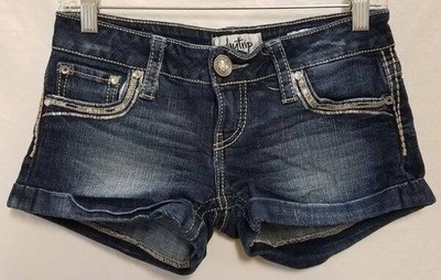 Buckle Daytrip Scorpio Low Rise Stretch Shorts Sz 26 EUC
