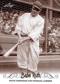 Babe Ruth 2016 Leaf Babe Ruth Collection - #44 - New York Yankees