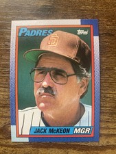 1990 Topps Jack McKeon #231 San Diego Padres