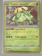 Pokemon Radiant Venusaur 4 - Pokémon GO - NM on eBay