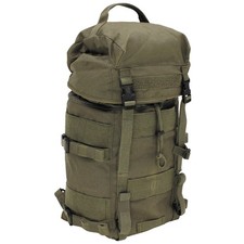 Mochila táctica militar original Austria cubierta superior desmontable 25l OD verde