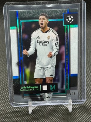 2024/25 Topps Museum Collection UEFA UCC Jude Bellingham #5 Sapphire /75