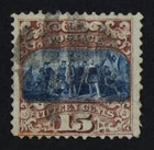 CKStamps: US Stamps Collection Scott#119 15c Pictorial Used CV$210