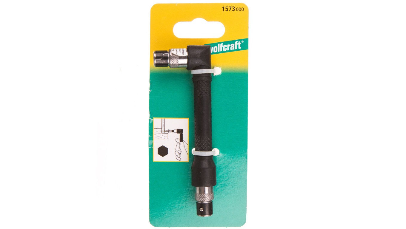 Wolfcraft Schwarz/Silber Schraubenzieher, 1 Winkel-Handschraubendreher M. Bitaufn. (Innensechskant) - Image 2