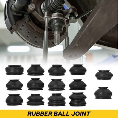 14PCS Universal Rubber Ball Joint Dust Boot Cover Track Rod End Set Kitz EPO