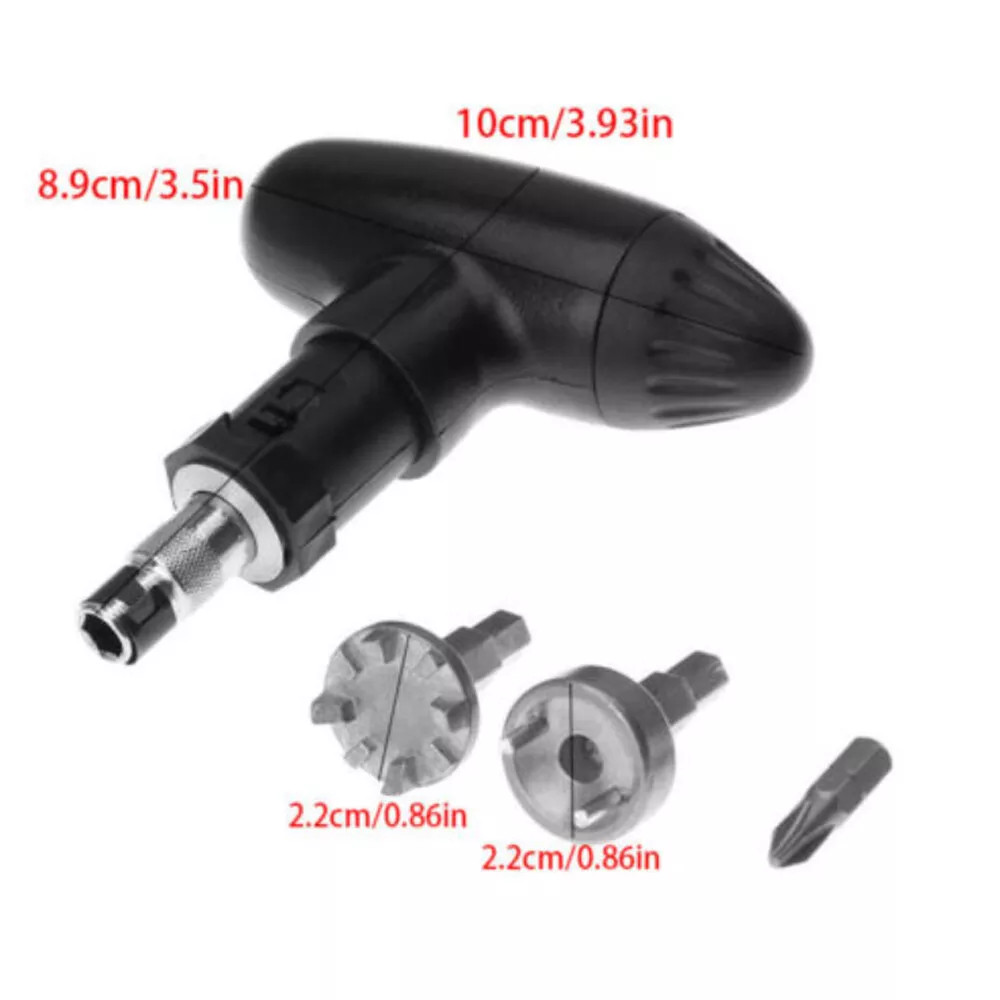 Golf Deluxe Spike Wrench Remover Tool Golf Shoe Cleats Ratchet Key Handle US