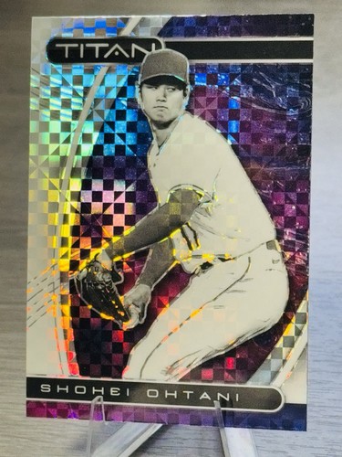 💫⚾️SHOHEI OHTANI 2021 Panini Chronicles Titan Holo Prizm Xfractor #MEGASTAR⚾️💫