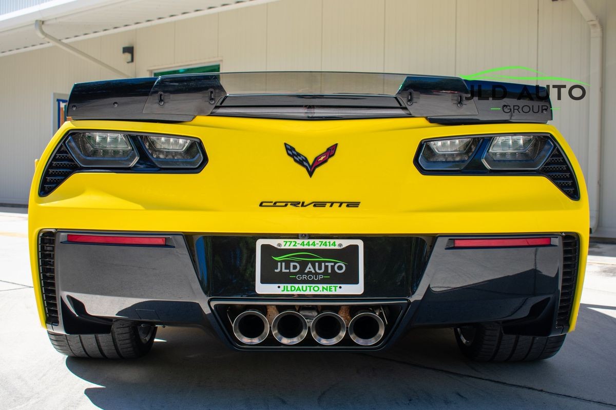 2018 Yellow Chevrolet Corvette   | C7 Corvette Photo 9