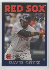 2021 Topps 1986 Baseball 35th Anniversary Blue David Ortiz #86B-16 HOF 0cs8