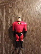 DISNEY PIXAR INCREDIBLES MR. INCREDIBLE 4" ACTION FIGURE, Posable, Jakks Pacific