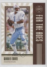 2020 Panini Legacy For the Ages Warren Moon #FTA-WM HOF 02v3