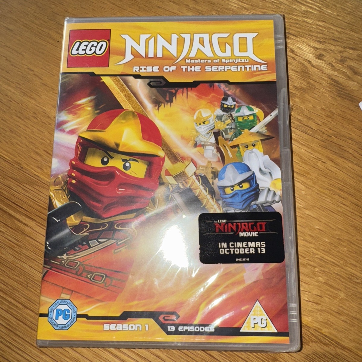 LEGO Ninjago - Masters of Spinjitzu Season 1 Region 2 DVD