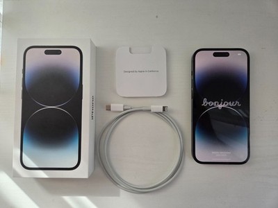 Apple iPhone 14 Pro A2890 - 128GB - Space Schwarz (Ohne Simlock) (Dual-SIM)