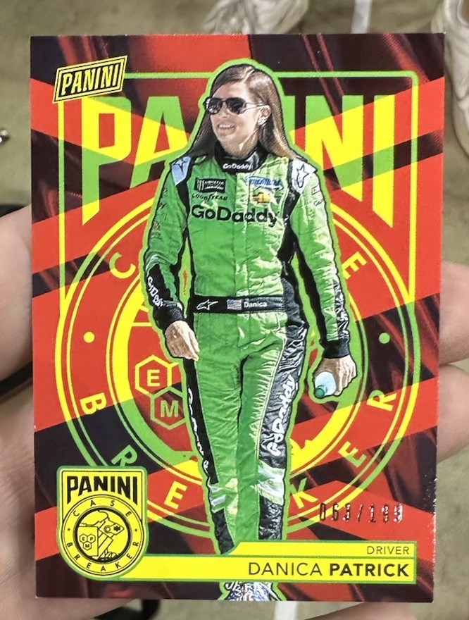 2026 Panini The National Danica Patrick /199 #CB12 NIL Case Breaker