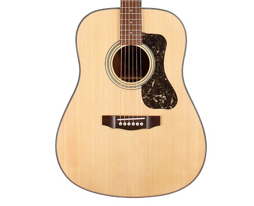 Guild D-340 Dreadnought Acoustic Guitar - Natural - Open Box