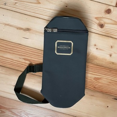 Vintage Bollinger Champagner Flaschenkühltasche Tasche - isoliert, Schultergurt