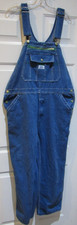 Liberty Blue denim Bib Overalls men's size 36 x 30