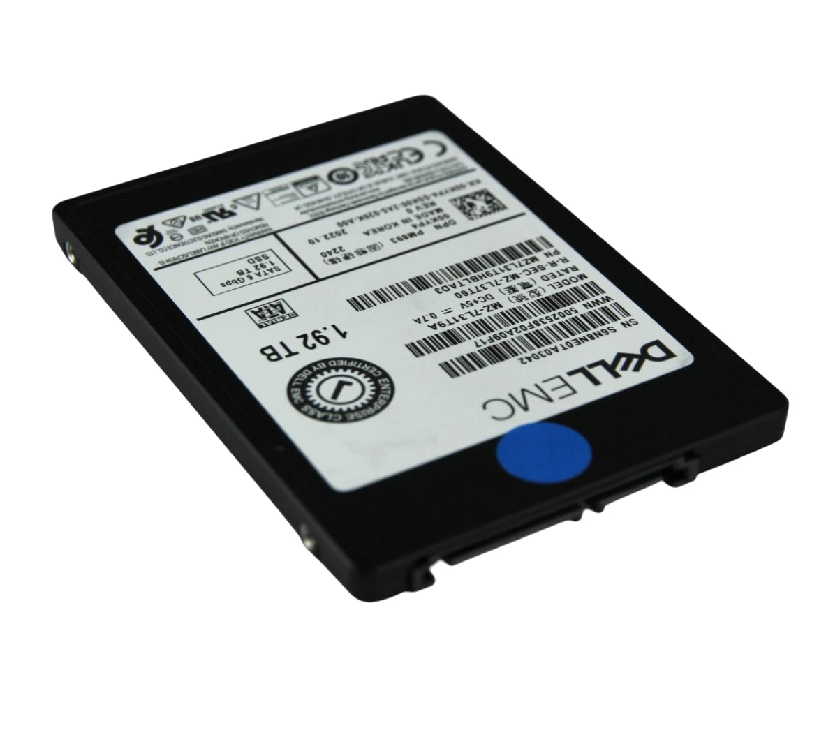 Dell Enterprise PM893 1.92TB SATA 6Gb/s RI 2.5