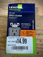 Leviton Protection 15A - 125 V GFCI Outlet